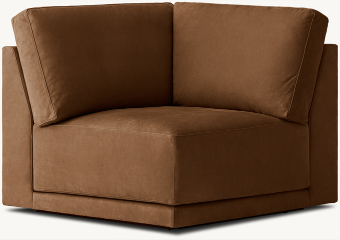 Bella Modular Leather Corner Chair