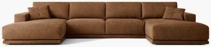 Bella Leather Customizable Sectional