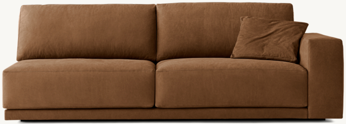 Bella Leather Right-Arm Sofa