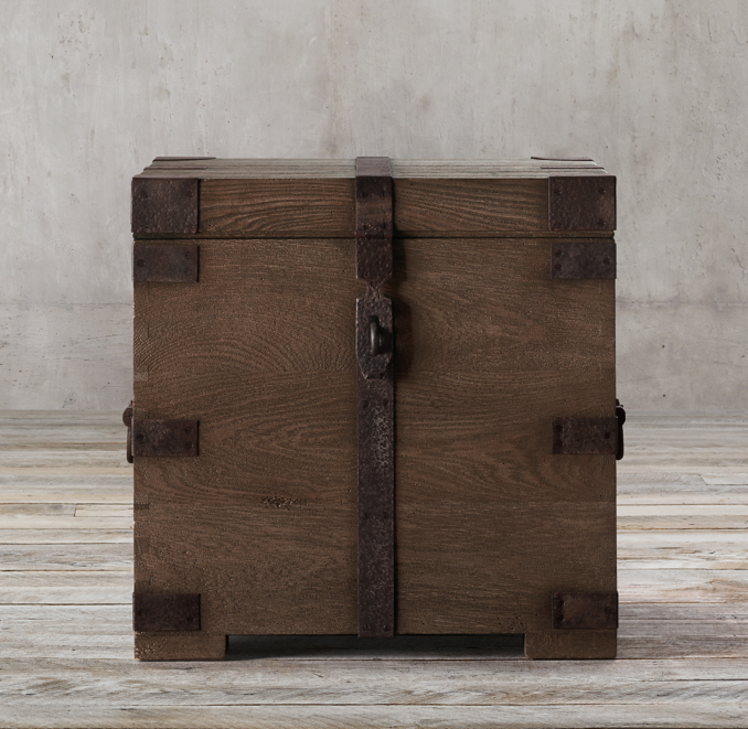 Heirloom SilverChest Side Table