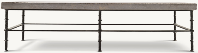 Rowen Bluestone Rectangular Coffee Table