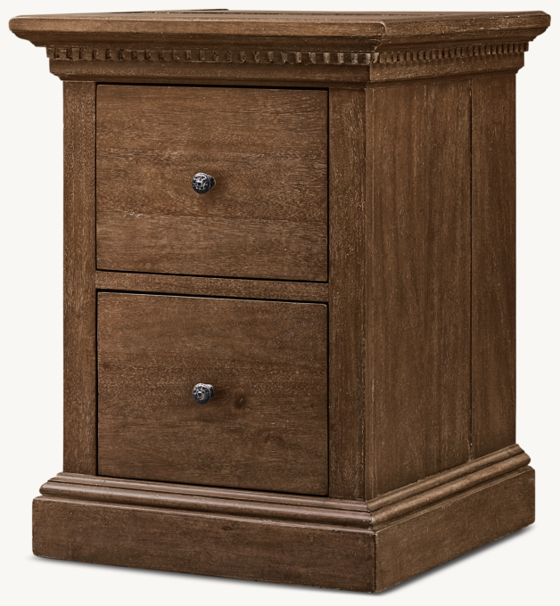 St. James 2-Drawer Narrow File Cabinet