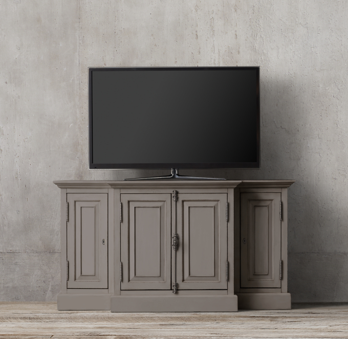 French Panel 60 Media Console