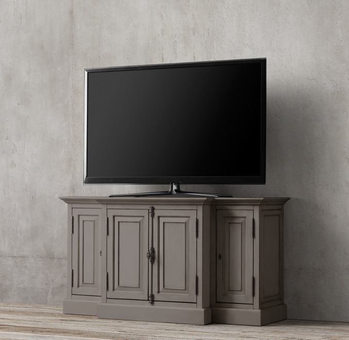 French Panel 60" Media Console