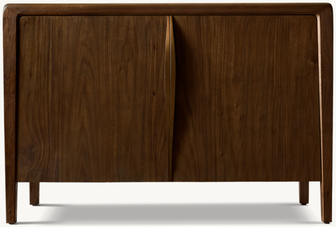 Gael Walnut DOUBLE-DOOR SIDEBOARD