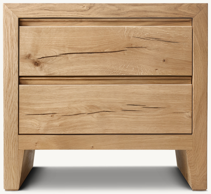 26&#34; nightstand shown in Light Oak.