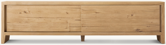 Wyeth Oak Media Console