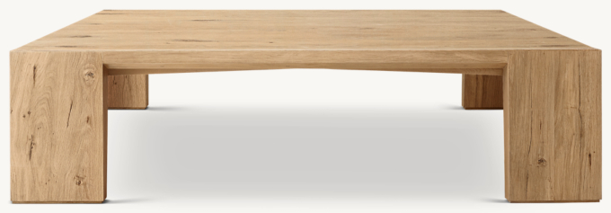 Wyeth Oak Square Coffee Table