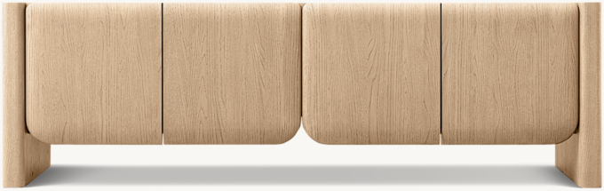 Noma 4-Door Media Console