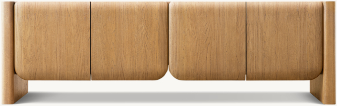 Noma 4-Door Media Console