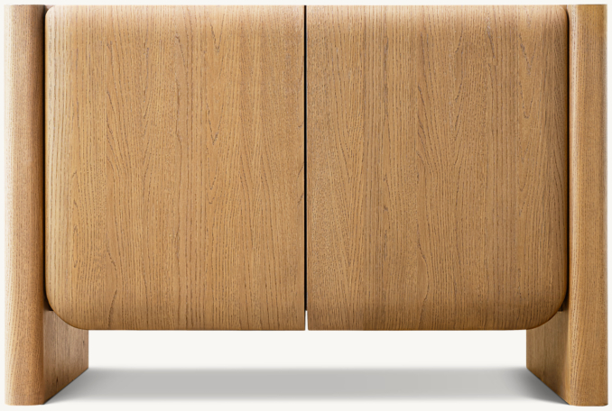 Front view of Noma Double-Door Sideboard 