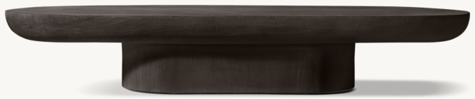 Otto Oval Coffee Table - Modern 1970s Design