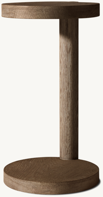 Three Quarter view of Emilio Round Drink Table 