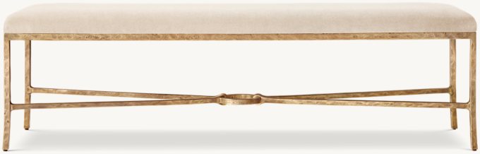 Josephine Fabric End-of-Bed Bench