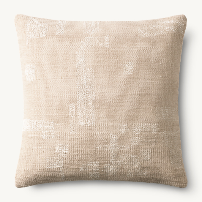 Sabi Handwoven Abstract Pillow Cover - Square 
