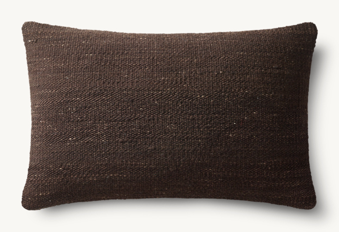 Sabi Handwoven Solid Pillow Cover - Lumbar 
