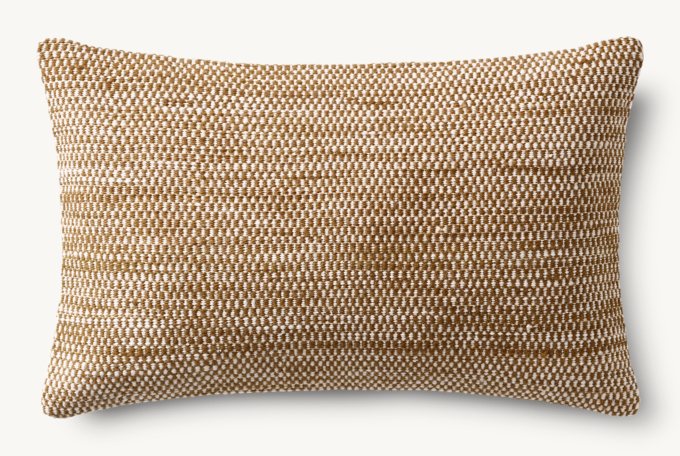 Sabi Handwoven Marled Pillow Cover - Lumbar 