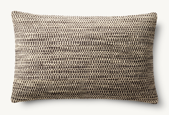 Sabi Handwoven Marled Pillow Cover - Lumbar 