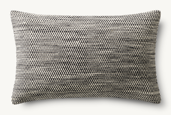 Sabi Handwoven Marled Pillow Cover - Lumbar 