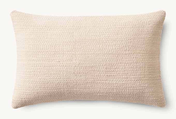 Sabi Handwoven Marled Pillow Cover - Lumbar 