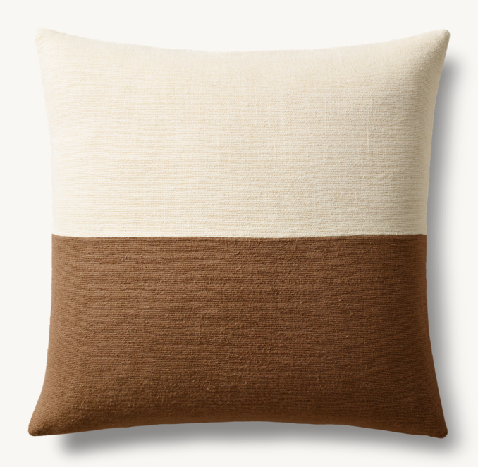 Terrain Colorblock Pillow Cover - Square 