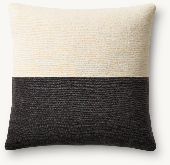 Terrain Colorblock Pillow Cover - Square 