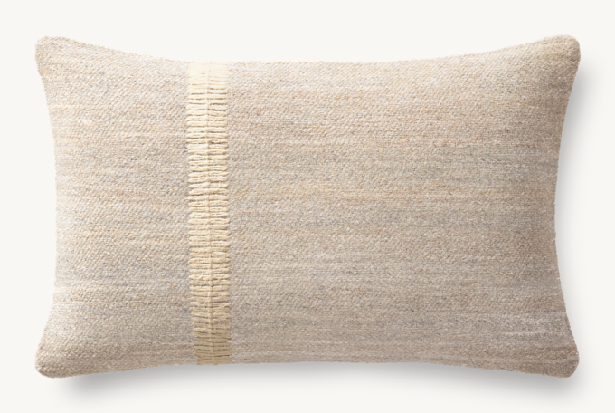 Terrain Topstitch Pillow Cover - Lumbar 