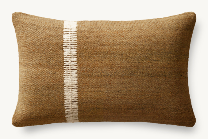 Terrain Topstitch Pillow Cover - Lumbar 