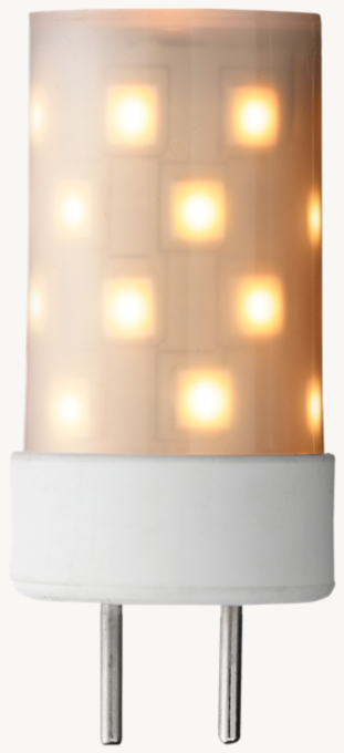 T17 Tube Frost GY6.35 Bi-Pin LED Bulb 3W