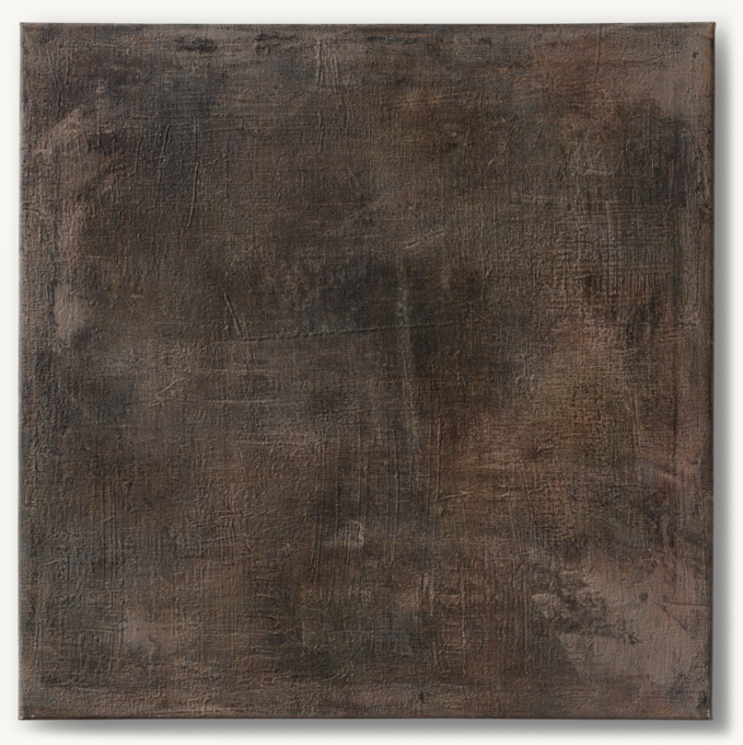 Front view of Dara Barker: Encaustic Study Vi For General Public 