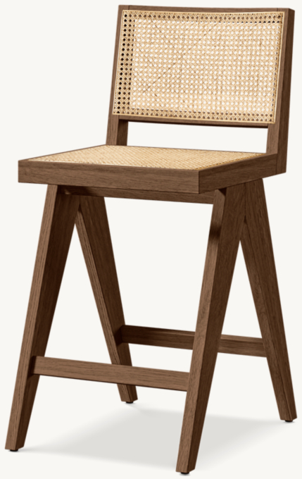 Jakob Cane Bar & Counter Stool