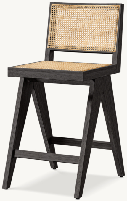 Jakob Cane Bar & Counter Stool