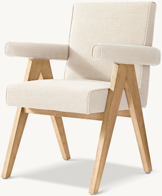 Jakob Fabric Dining Armchair