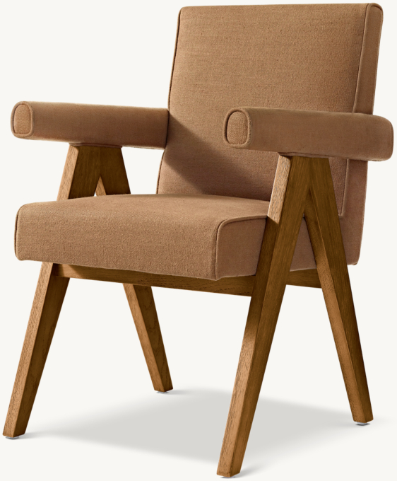 Jakob Fabric Dining Armchair