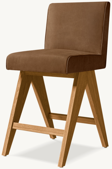 Restoration hardware oak online stool