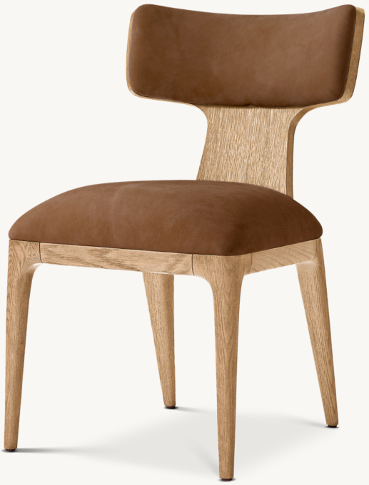 Ligné Leather Dining Side Chair