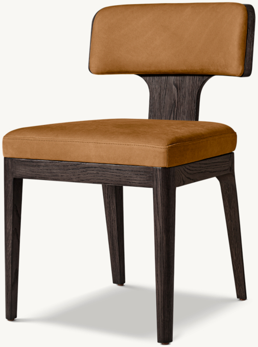Theo Leather Dining Side Chair