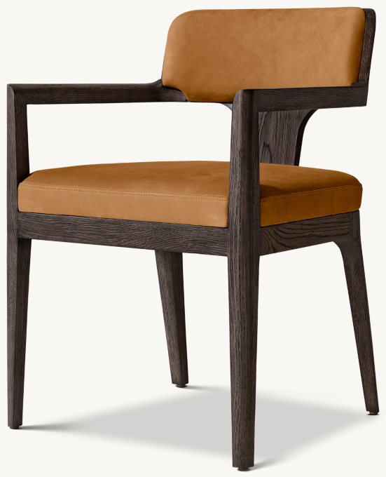 Theo Leather Dining Armchair