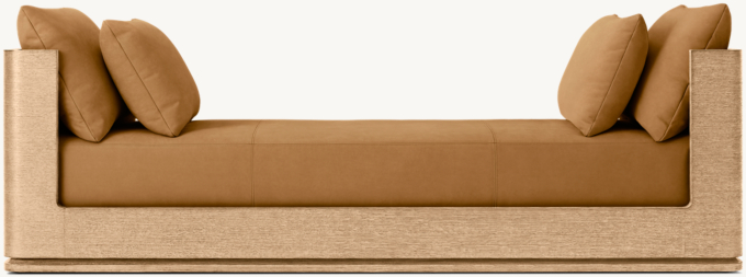 Ligné Leather Panel Daybed