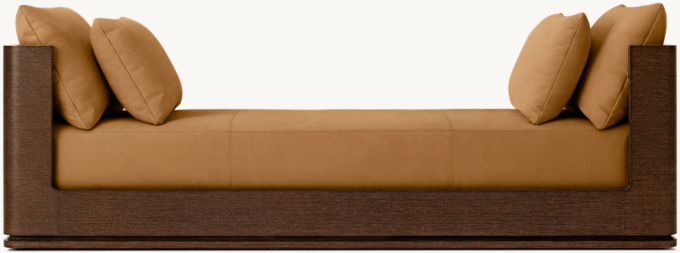 Ligné Leather Panel Daybed