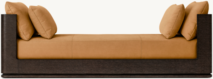 Ligné Leather Panel Daybed