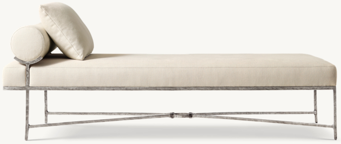 Josephine Fabric Single-Bolster Daybed