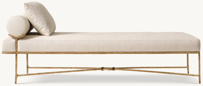 Josephine Fabric Single-Bolster Daybed