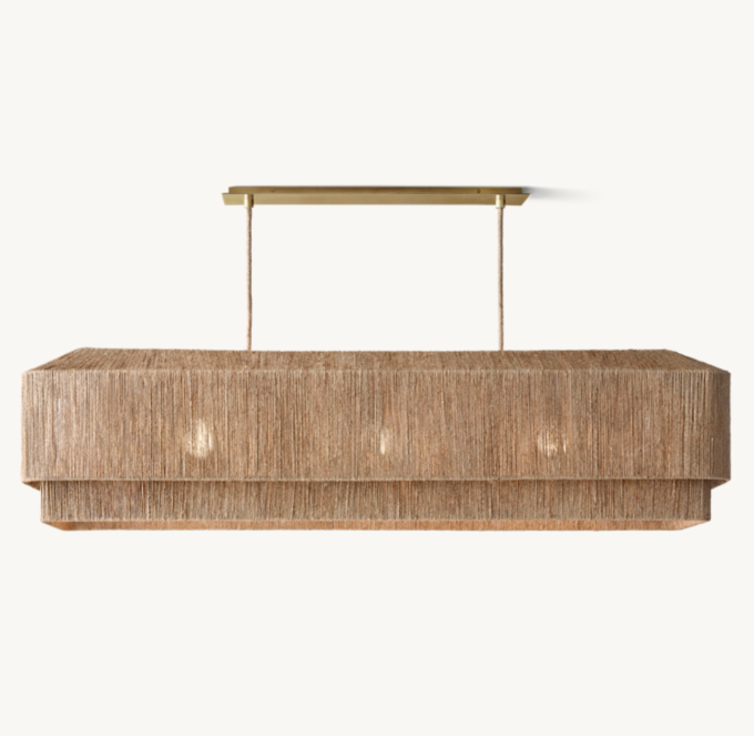 Ceva Rectangular Chandelier 54\"