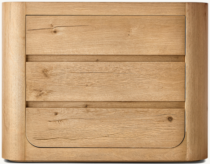 Oslo Closed Nightstand