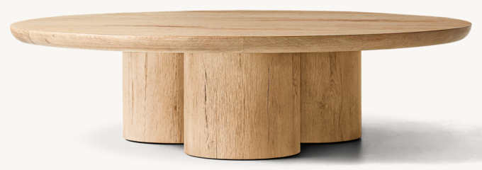 Oslo Cylinder Round Coffee Table