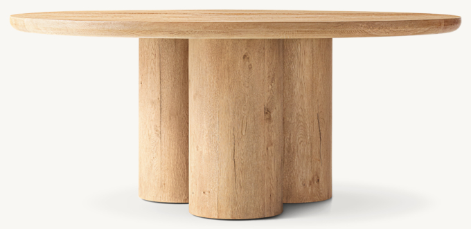 Oslo Cylinder Round Dining Table