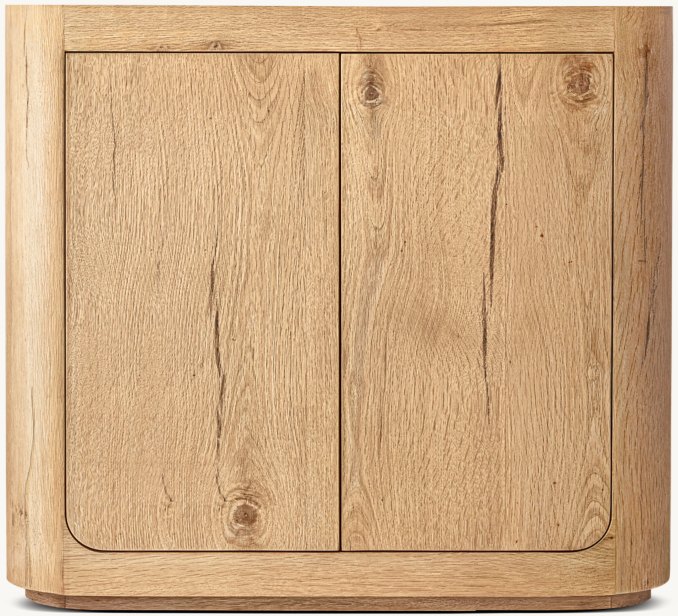 Front view of Oslo Single Vanity Base