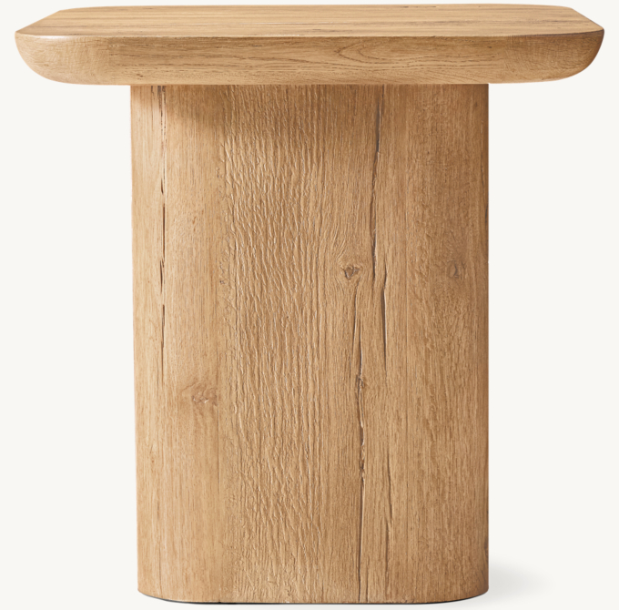 Oslo Pedestal Square Side Table