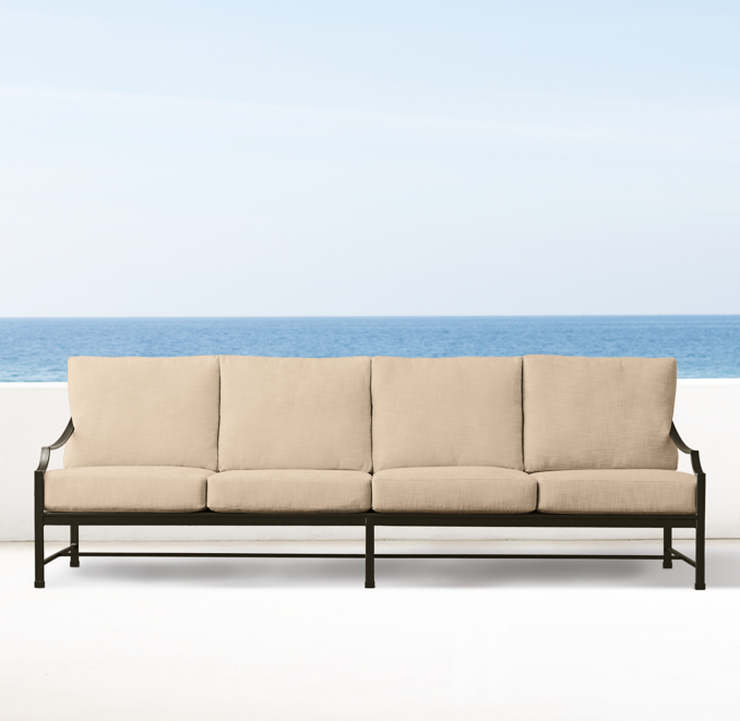 97" Carmel Luxe Sofa Cushions